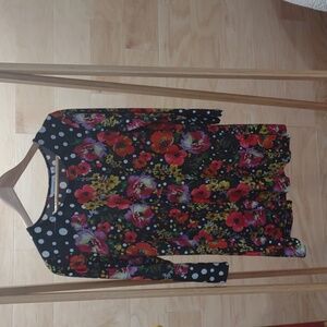 Susan Graver | Long Sleeves Blouse